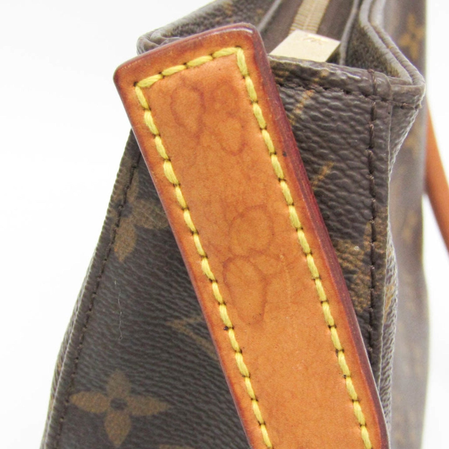 Louis Vuitton Looping Mm Brown Canvas Shoulder Bag