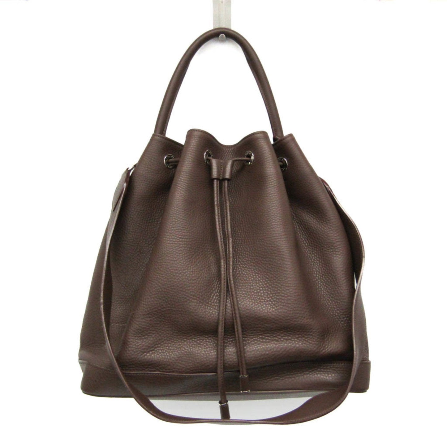 Louis Vuitton Noé Brown Leather Shoulder Bag ()