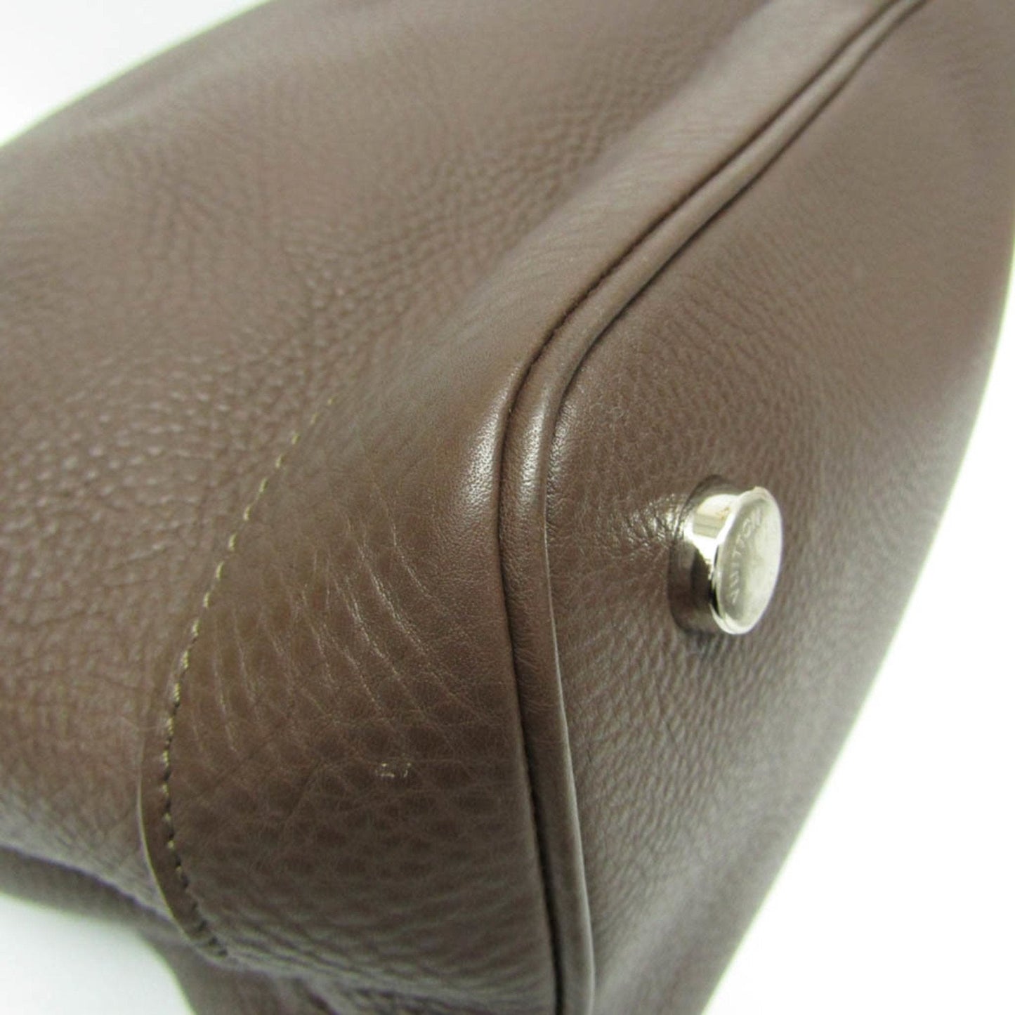 Louis Vuitton Noé Brown Leather Shoulder Bag
