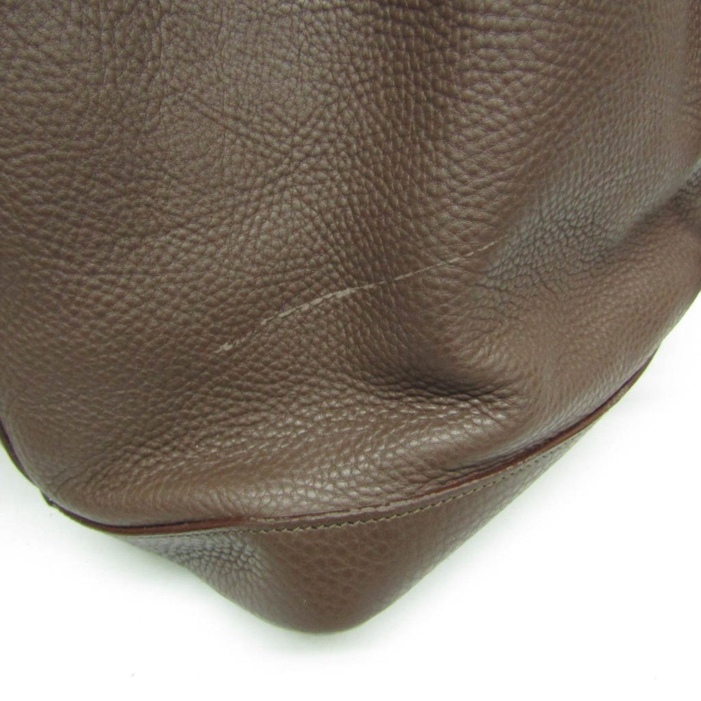 Louis Vuitton Noé Brown Leather Shoulder Bag