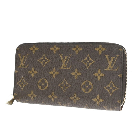 Louis Vuitton Portefeuille Zippy Brown Leather Wallet  ()