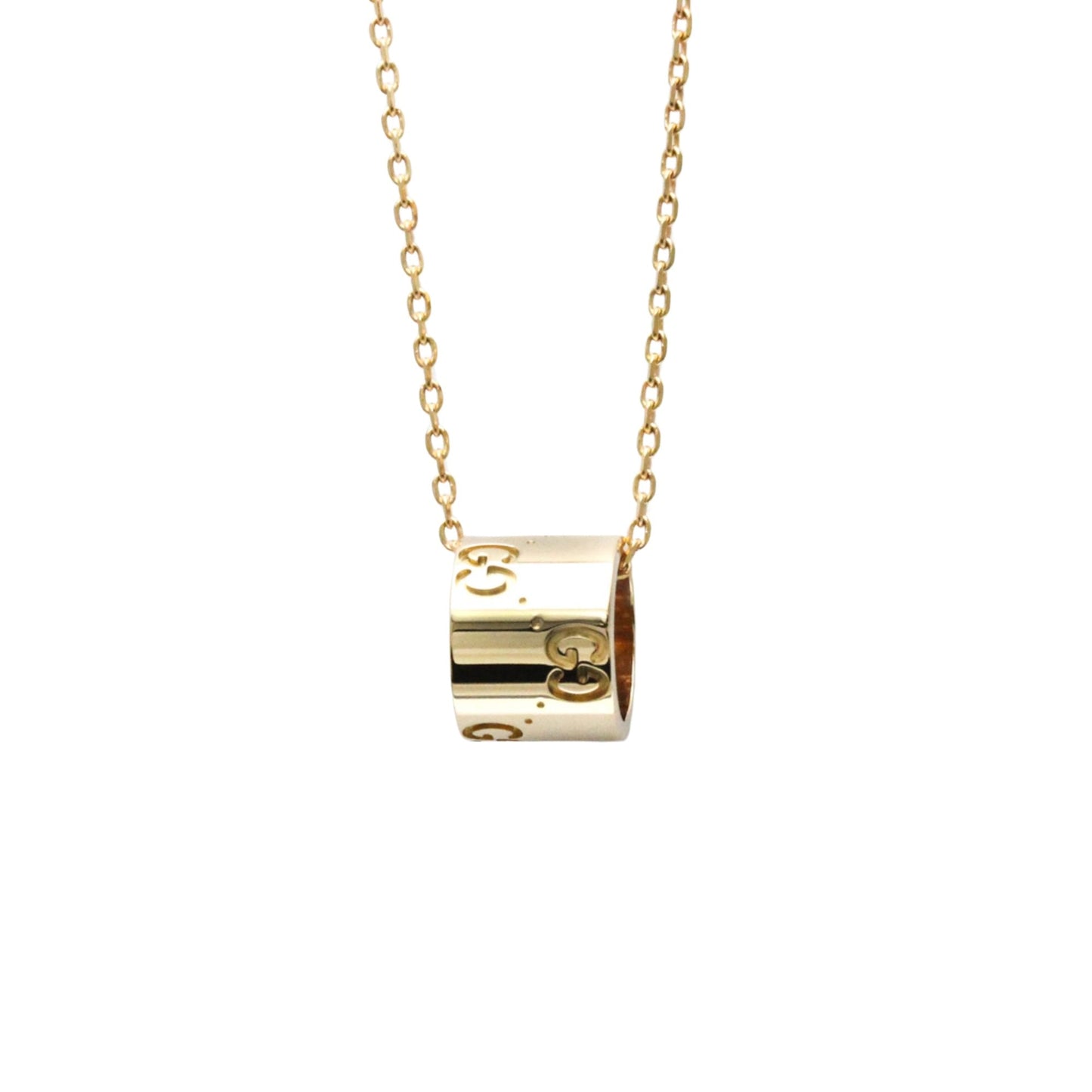 Gucci Icon Gold Rose Gold Necklace Jewelry