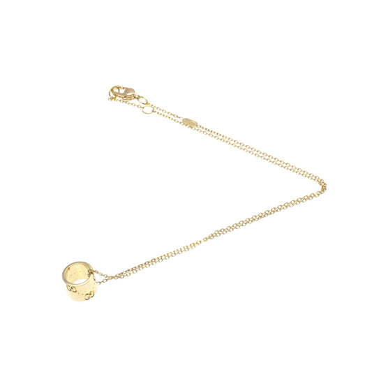 Gucci Icon Gold Rose Gold Necklace Jewelry ()