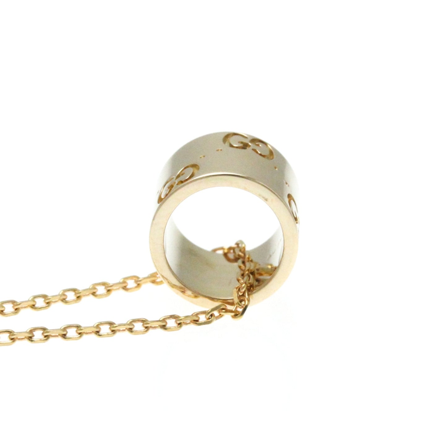 Gucci Icon Gold Rose Gold Necklace Jewelry