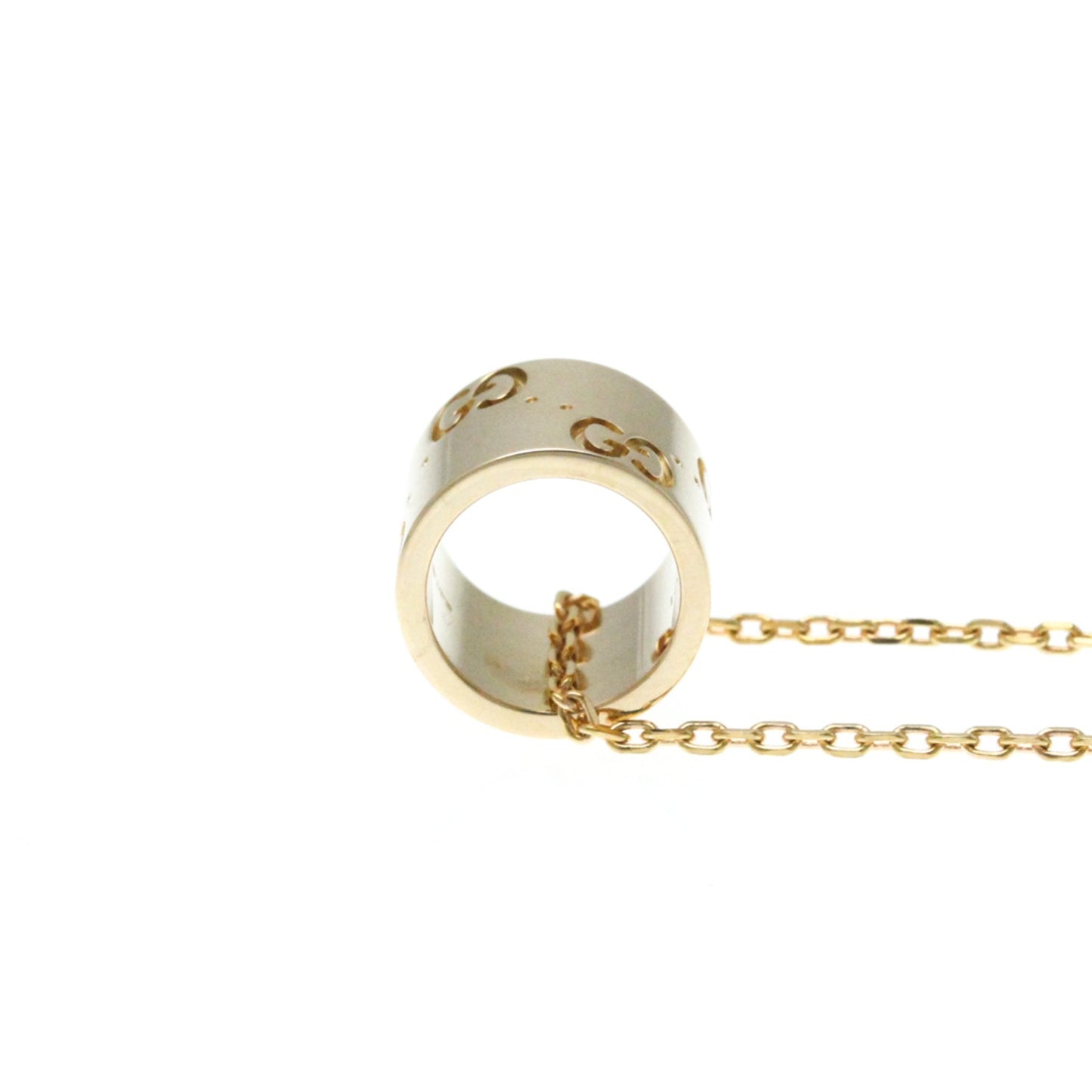 Gucci Icon Gold Rose Gold Necklace Jewelry