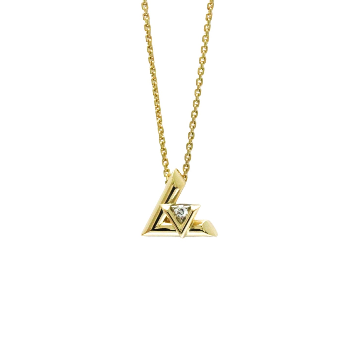 Louis Vuitton Lv Volt One Gold Yellow Gold Necklace Jewelry