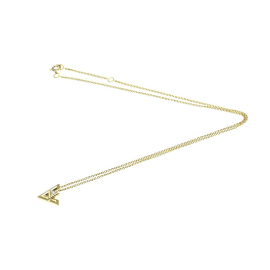 Louis Vuitton Lv Volt One Gold Yellow Gold Necklace Jewelry ()
