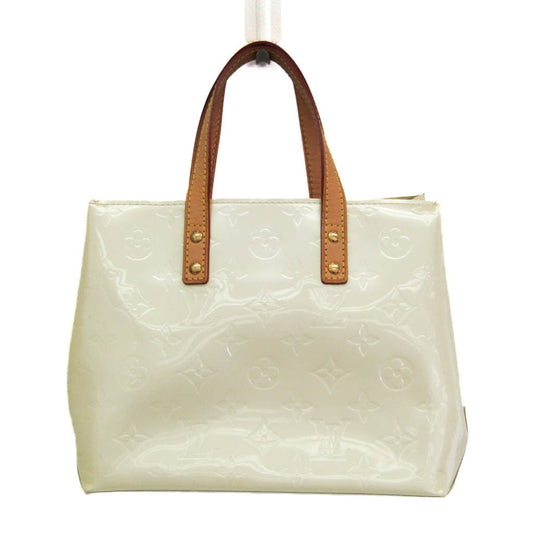Louis Vuitton Reade Beige Patent Leather Handbag ()