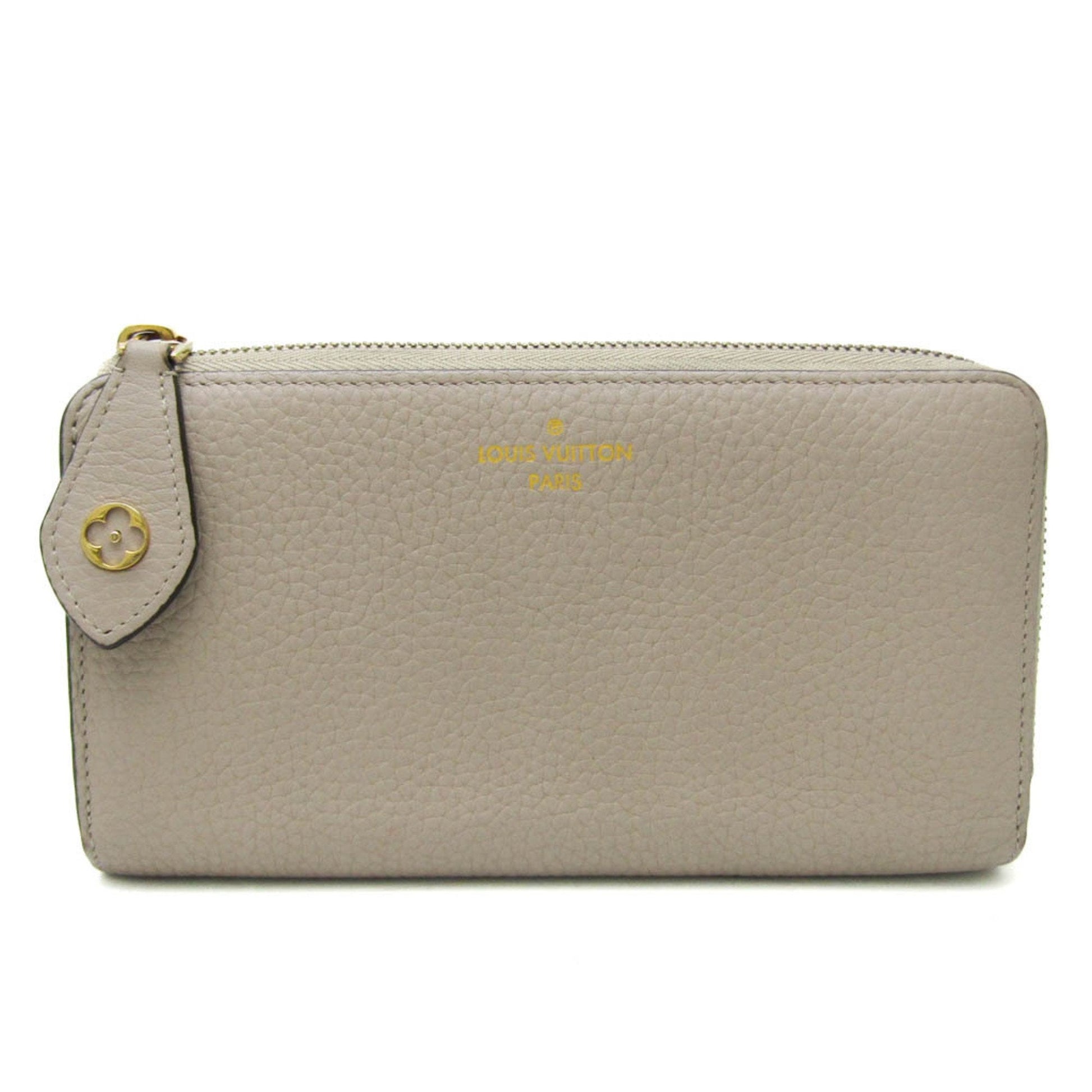 Louis Vuitton Comete Beige Leather Wallet  ()