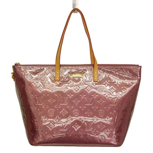 Louis Vuitton Bellevue Purple Patent Leather Tote Bag ()