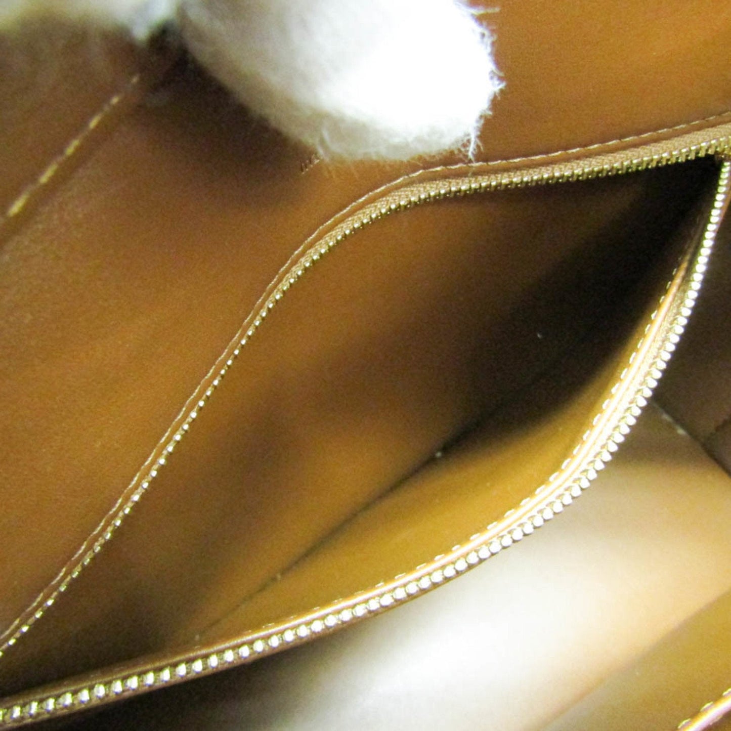 Louis Vuitton Houston Copper Patent Leather Handbag