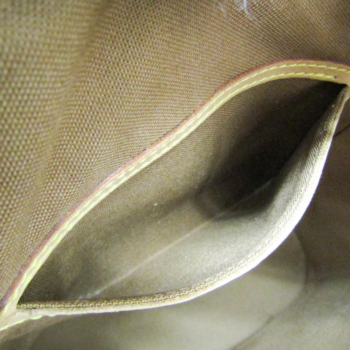 Louis Vuitton Montsouris Mm Brown Canvas Backpack Bag