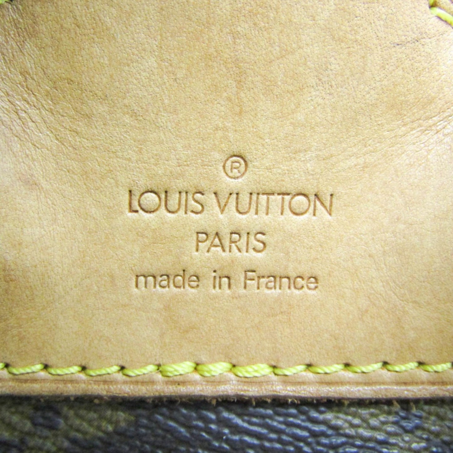 Louis Vuitton Montsouris Mm Brown Canvas Backpack Bag