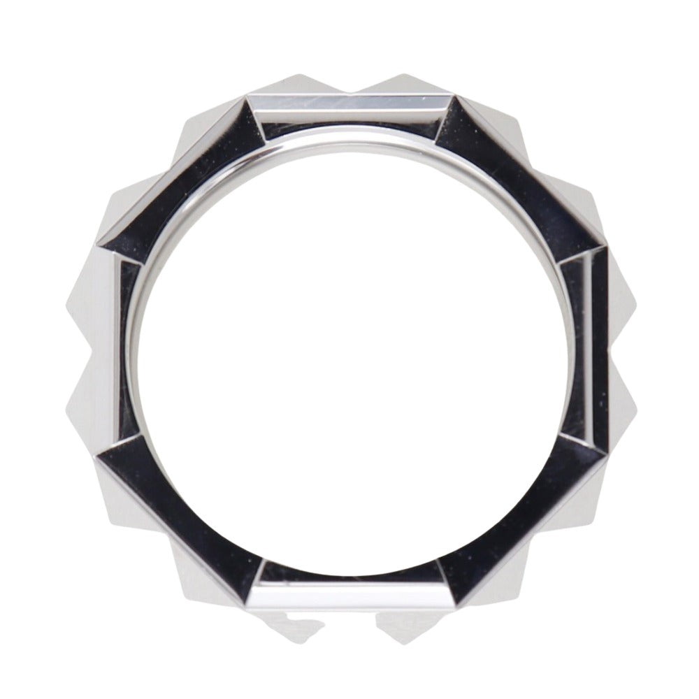 Gucci Link To Love Silver White Gold Ring Jewelry