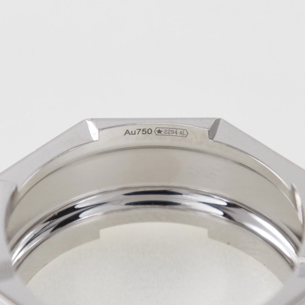 Gucci Link To Love Silver White Gold Ring Jewelry