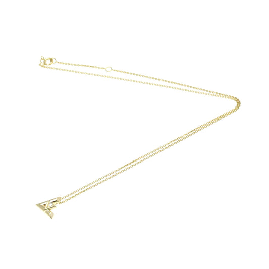 Louis Vuitton Lv Volt One Gold Yellow Gold Necklace Jewelry ()