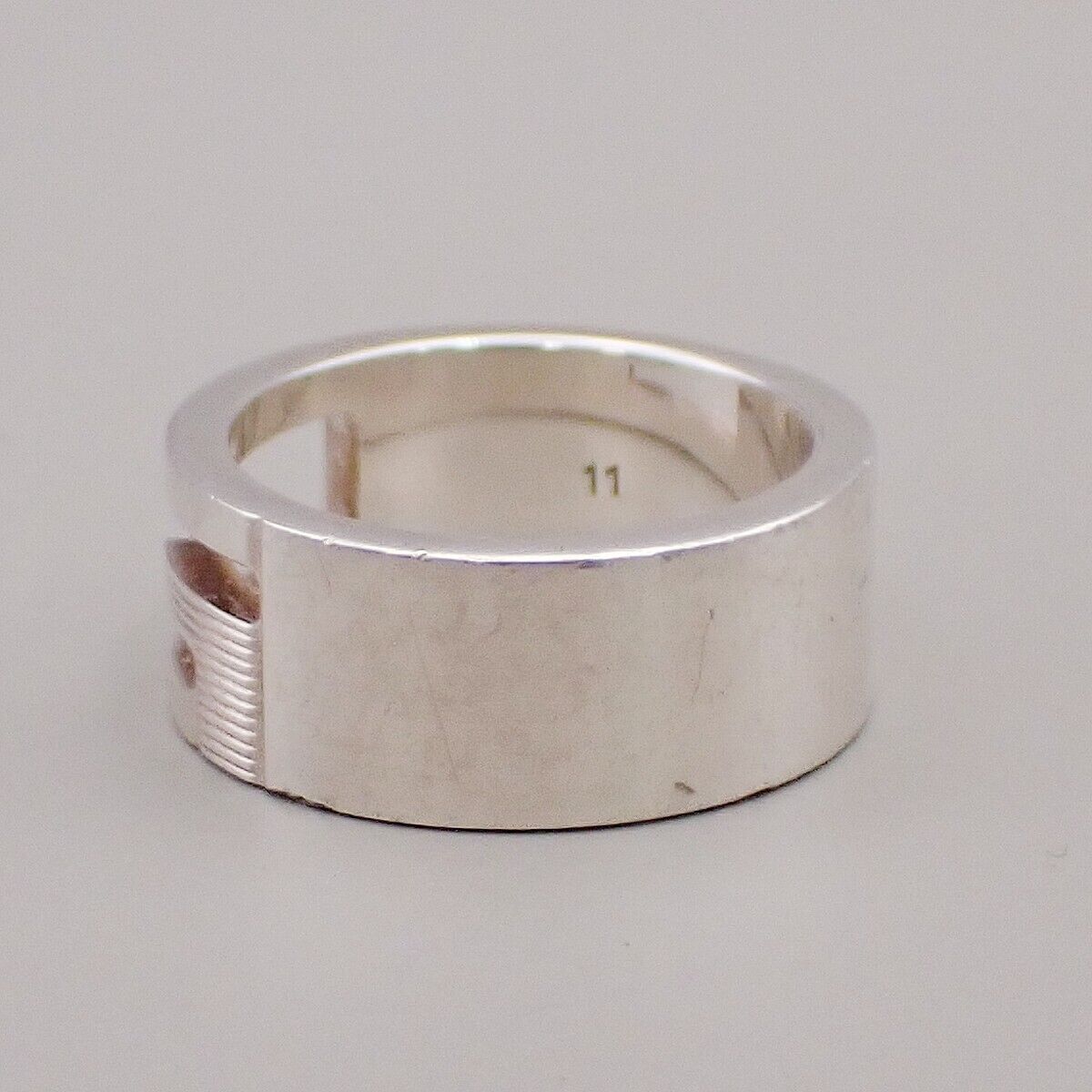 Gucci Logo Silver Silver Bracelet Jewelry