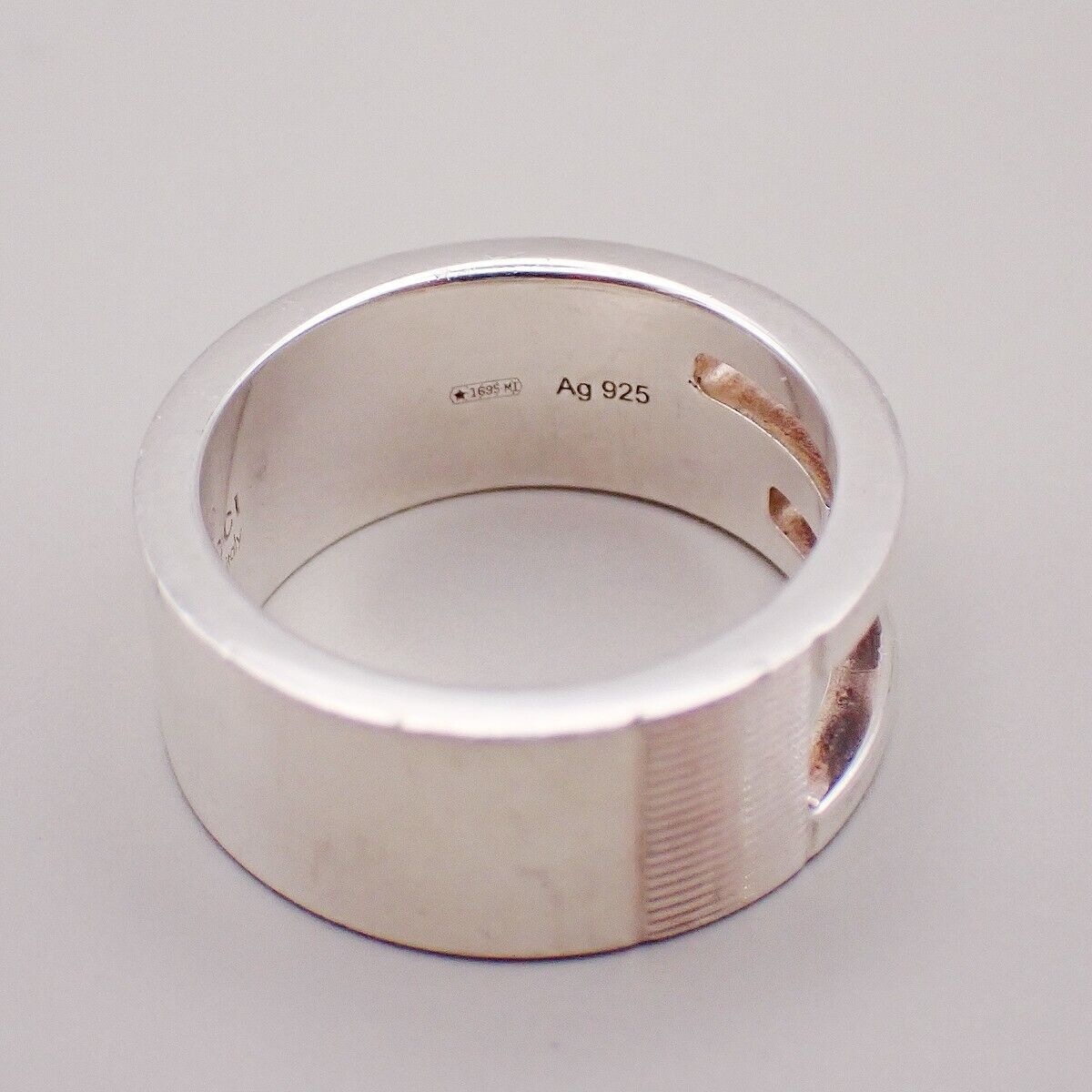 Gucci Logo Silver Silver Bracelet Jewelry