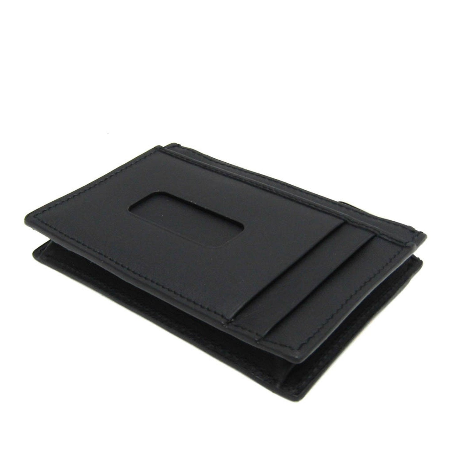 Gucci Logo Black Leather Wallet