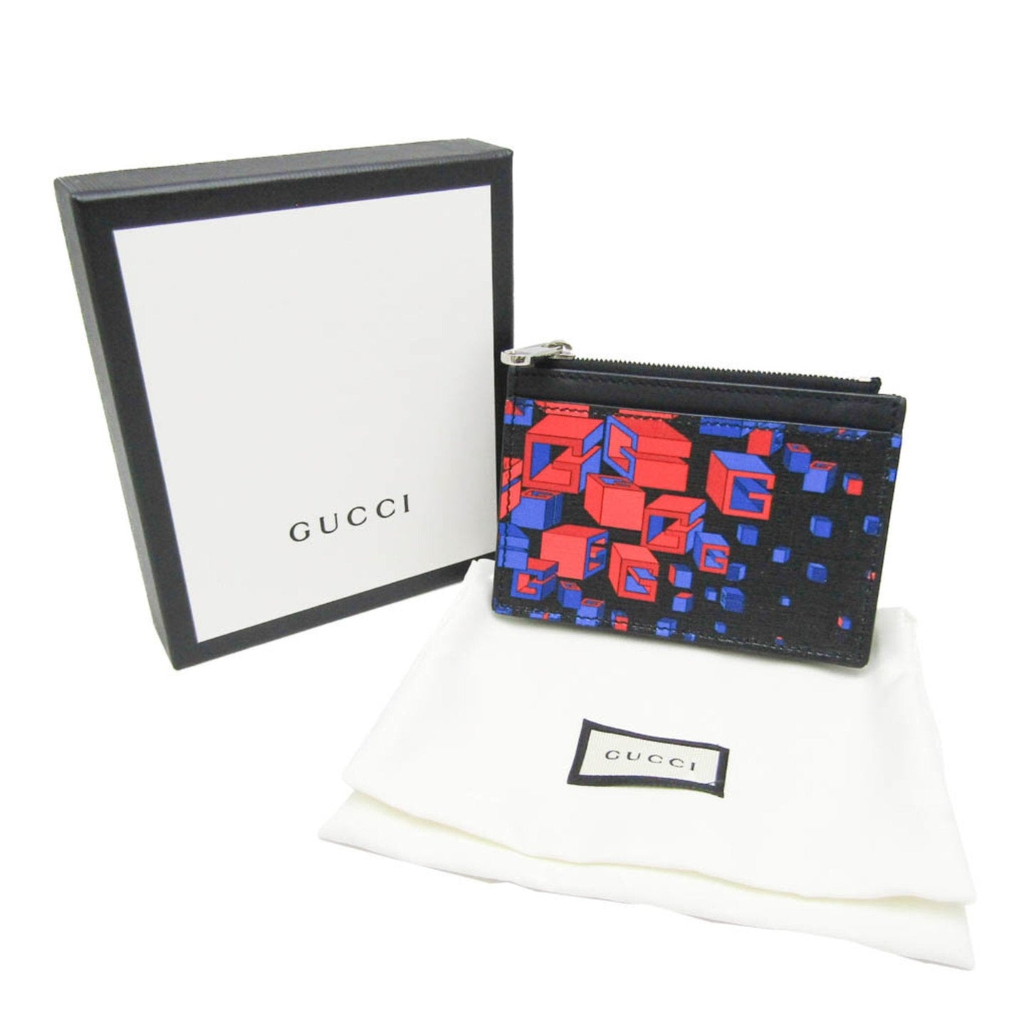 Gucci Logo Black Leather Wallet