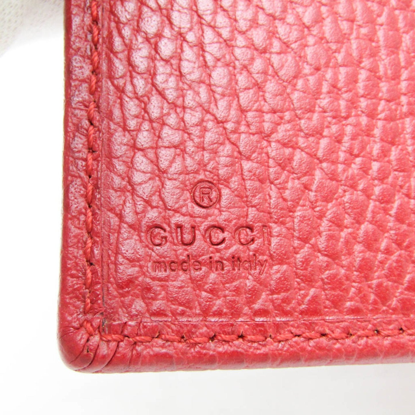 Gucci Marmont Red Leather Wallet