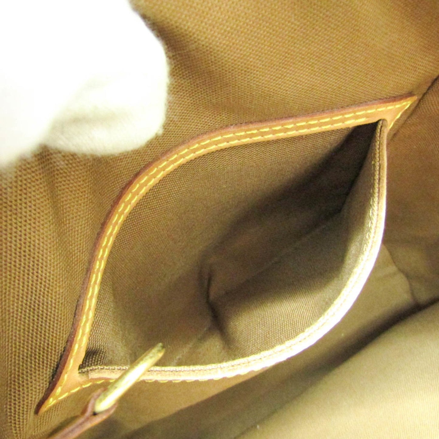 Louis Vuitton Montsouris Mm Brown Canvas Backpack Bag