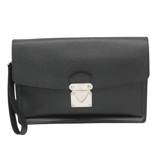 Louis Vuitton Veraiya Black Leather Clutch Bag ()