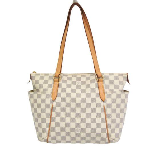 Louis Vuitton Totally White Canvas Tote Bag ()