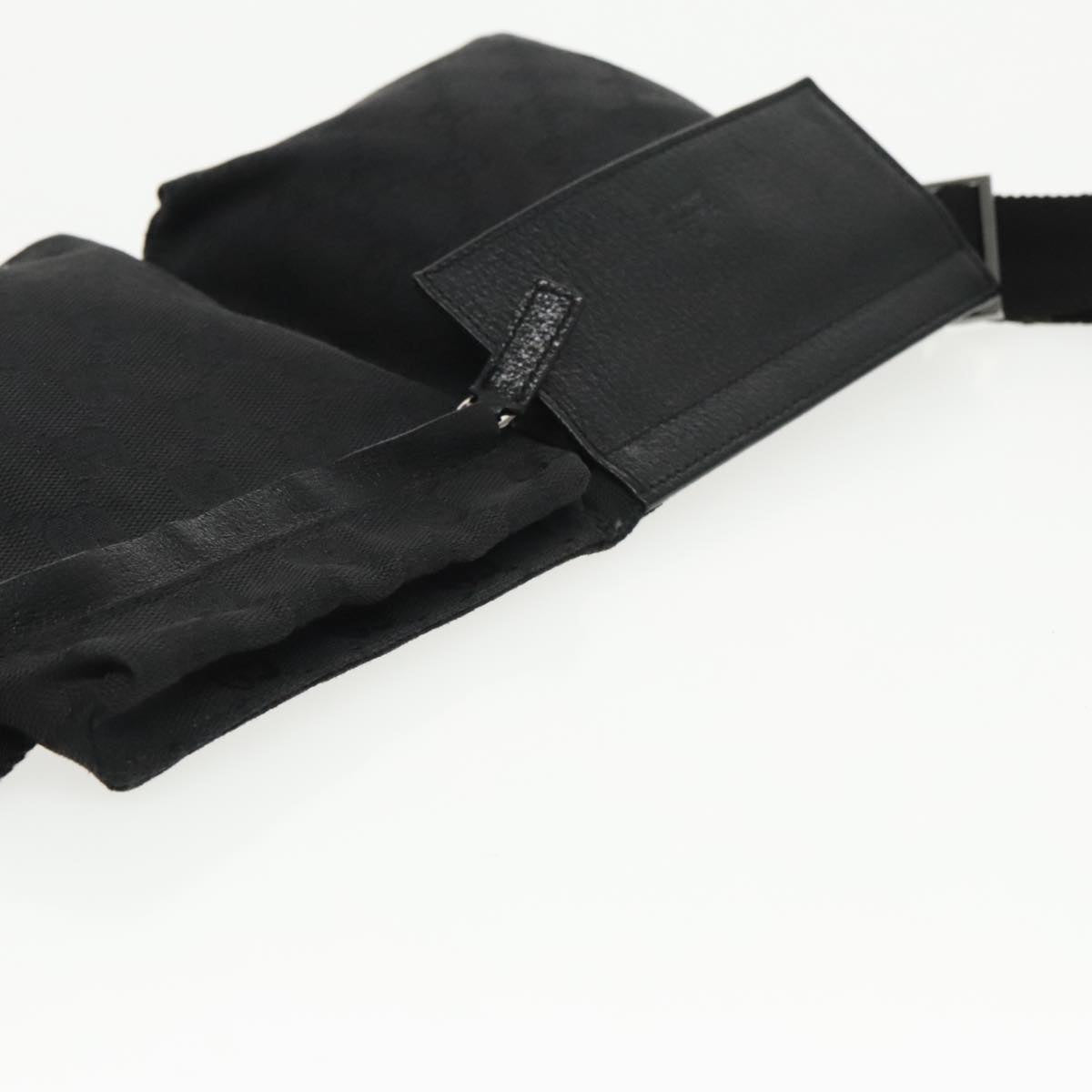Gucci Belt Bag Black Canvas Shoulder Bag