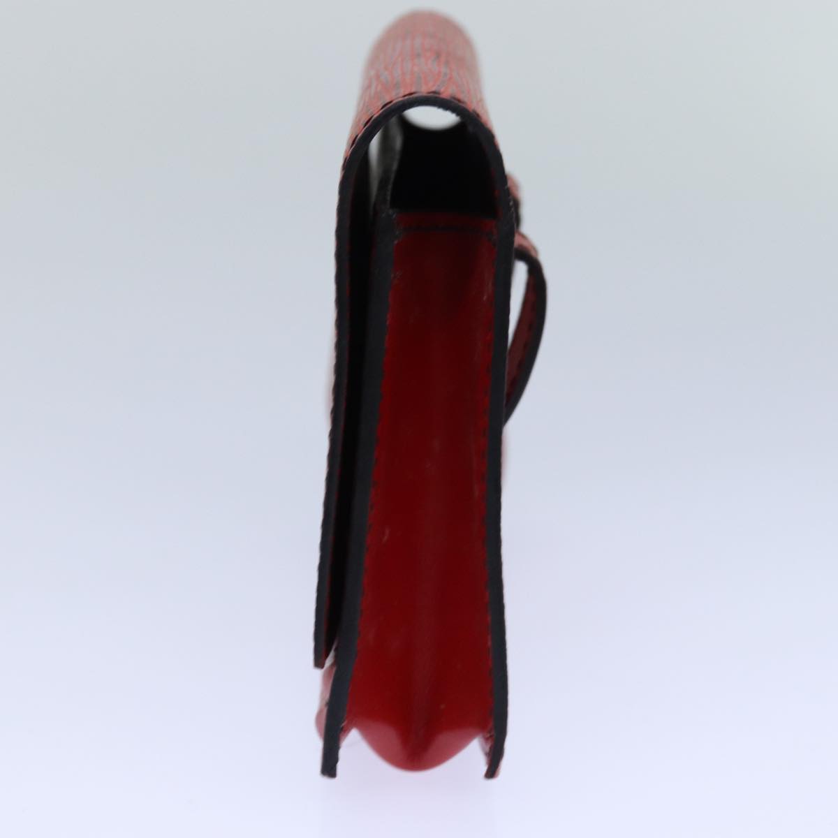 Louis Vuitton Tilsitt Red Leather Clutch Bag