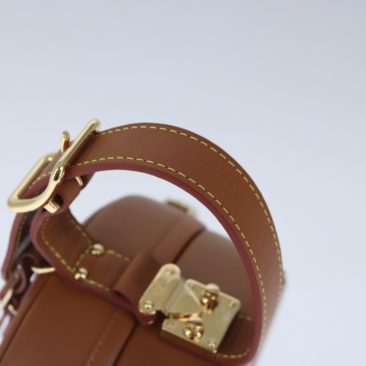 Louis Vuitton Petite Boite Chapeau Brown Leather Shoulder Bag