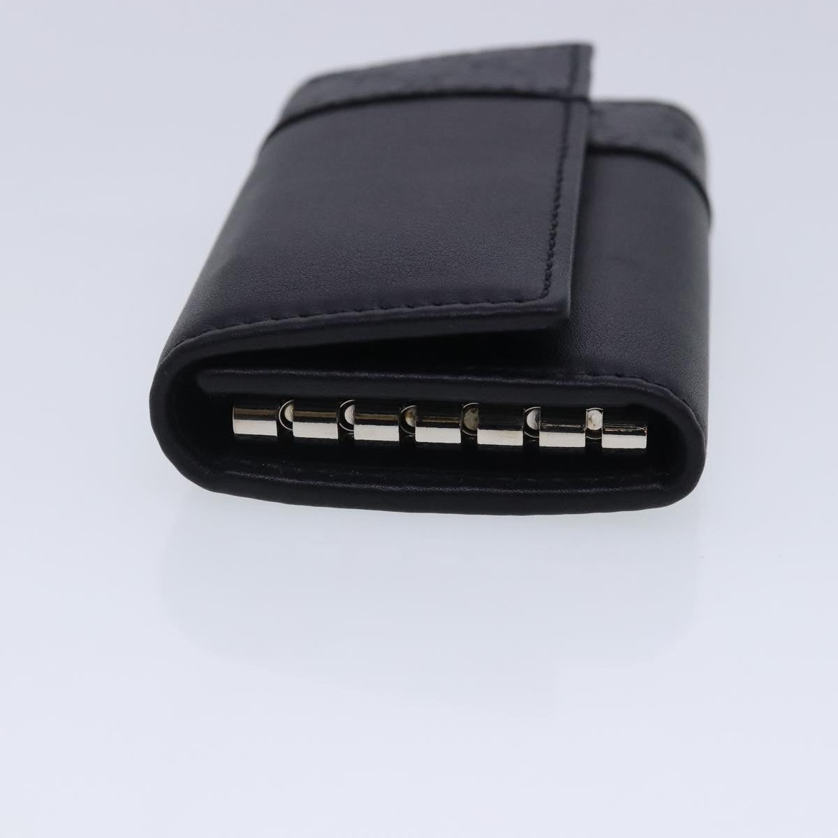 Gucci Key Case Black Leather Wallet