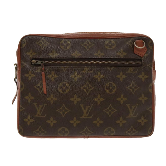 Louis Vuitton Shoulder Bag Brown Canvas Shoulder Bag