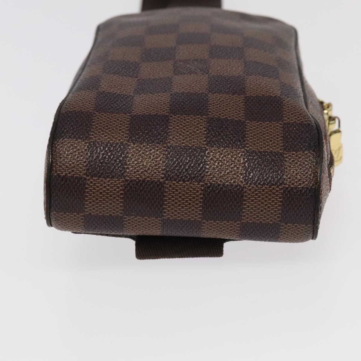 Louis Vuitton Geronimos Brown Canvas Shoulder Bag
