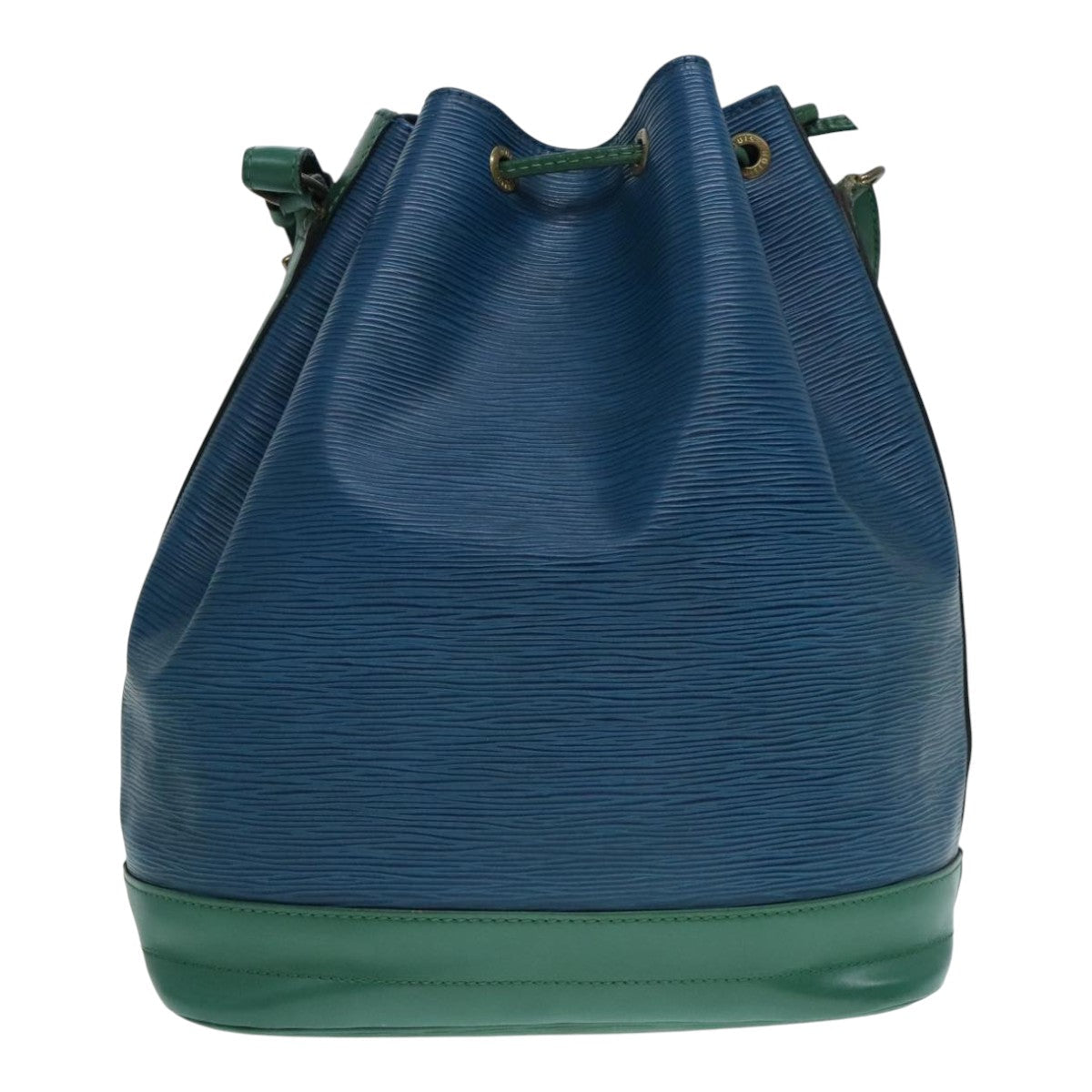 Louis Vuitton Noé Blue Leather Shoulder Bag