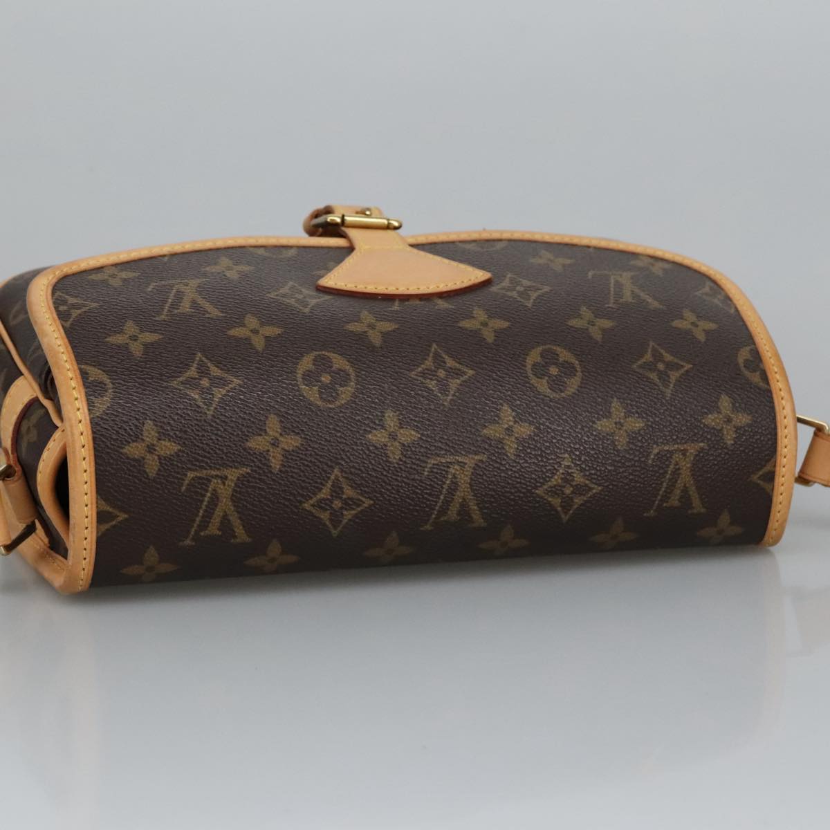 Louis Vuitton Sologne Brown Canvas Shoulder Bag