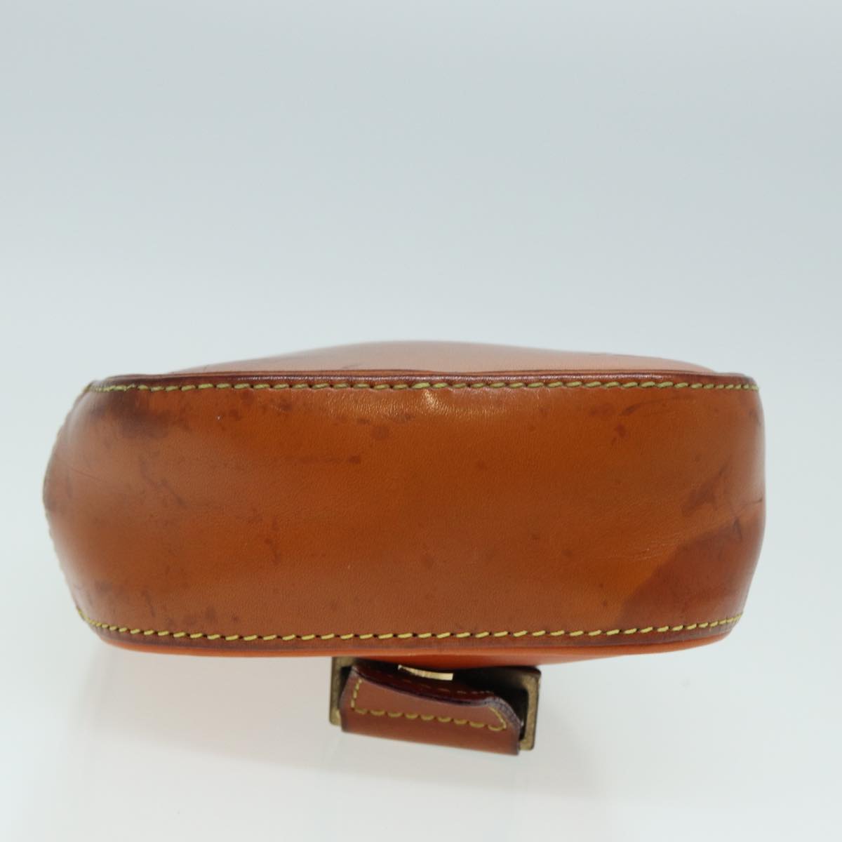 Louis Vuitton Gange Brown Leather Clutch Bag