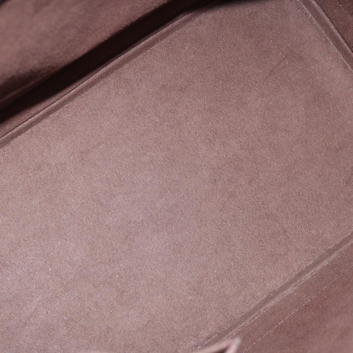 Louis Vuitton Alma Brown Leather Handbag