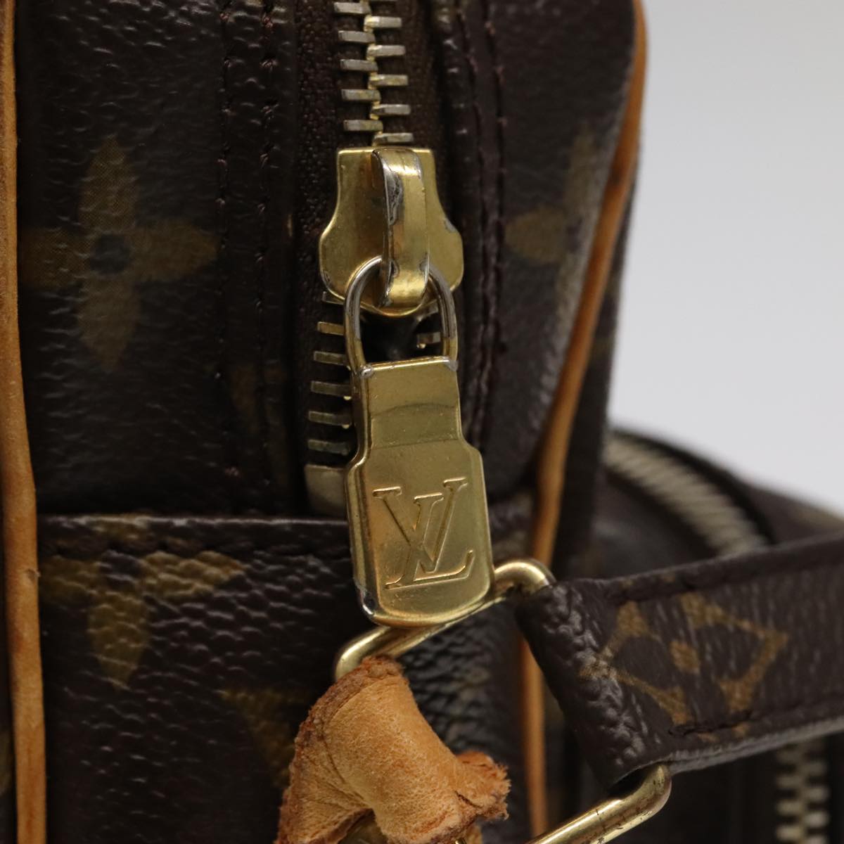 Louis Vuitton Amazon Brown Canvas Shoulder Bag