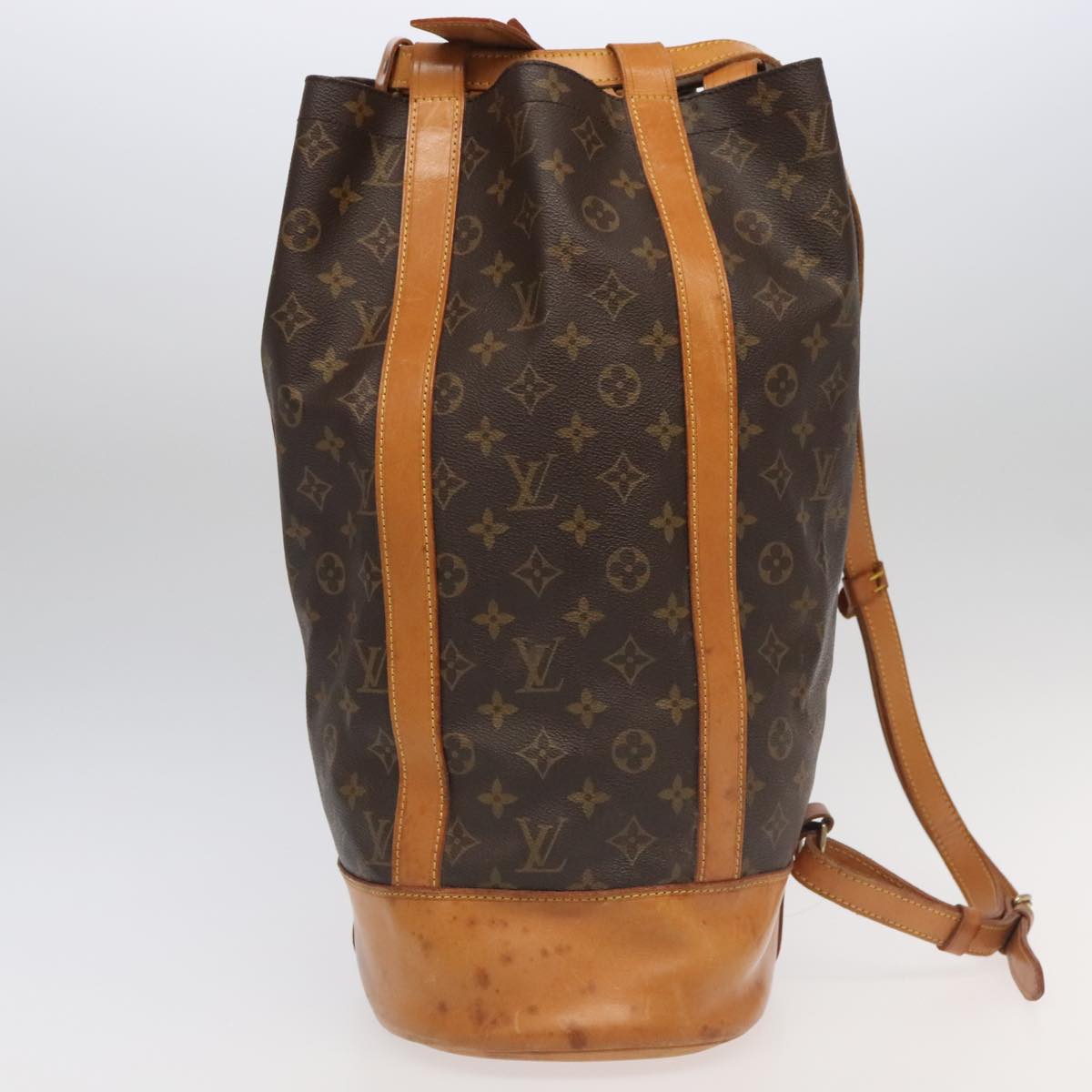 Louis Vuitton Randonnée Brown Canvas Shoulder Bag