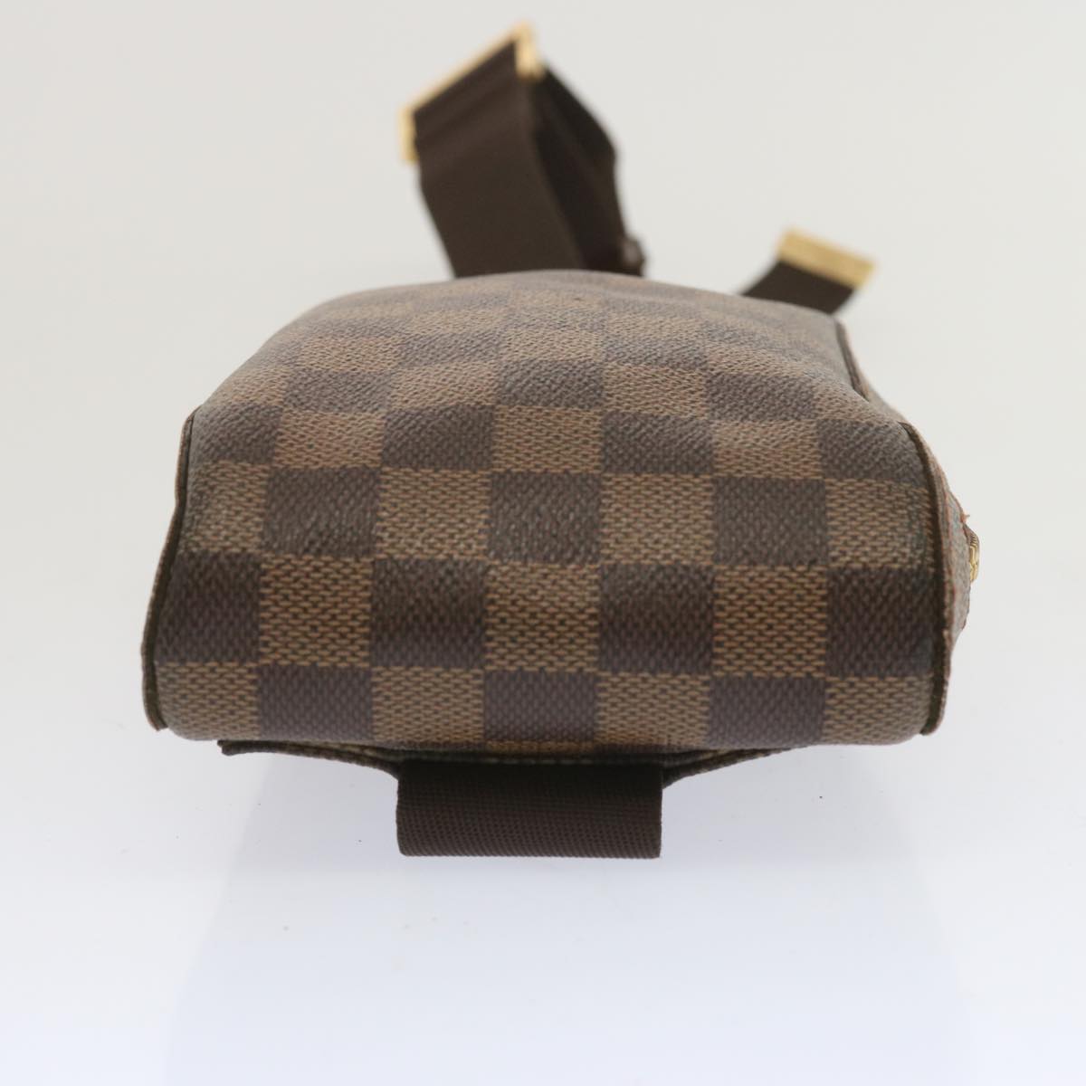 Louis Vuitton Geronimos Brown Canvas Shoulder Bag