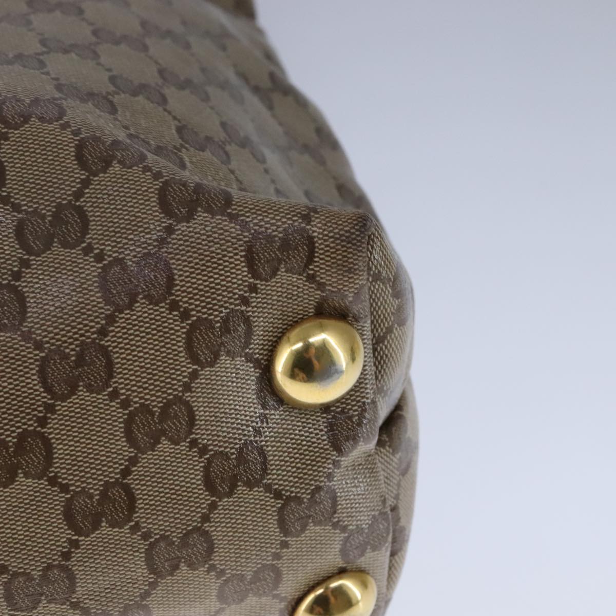 Gucci Gg Canvas Beige Canvas Tote Bag