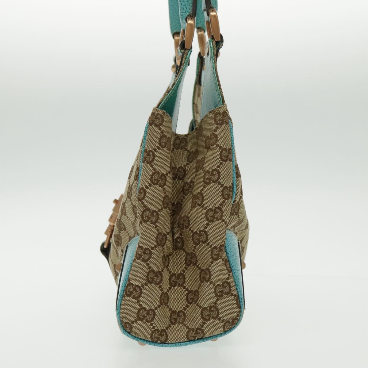 Gucci Jackie Beige Canvas Handbag