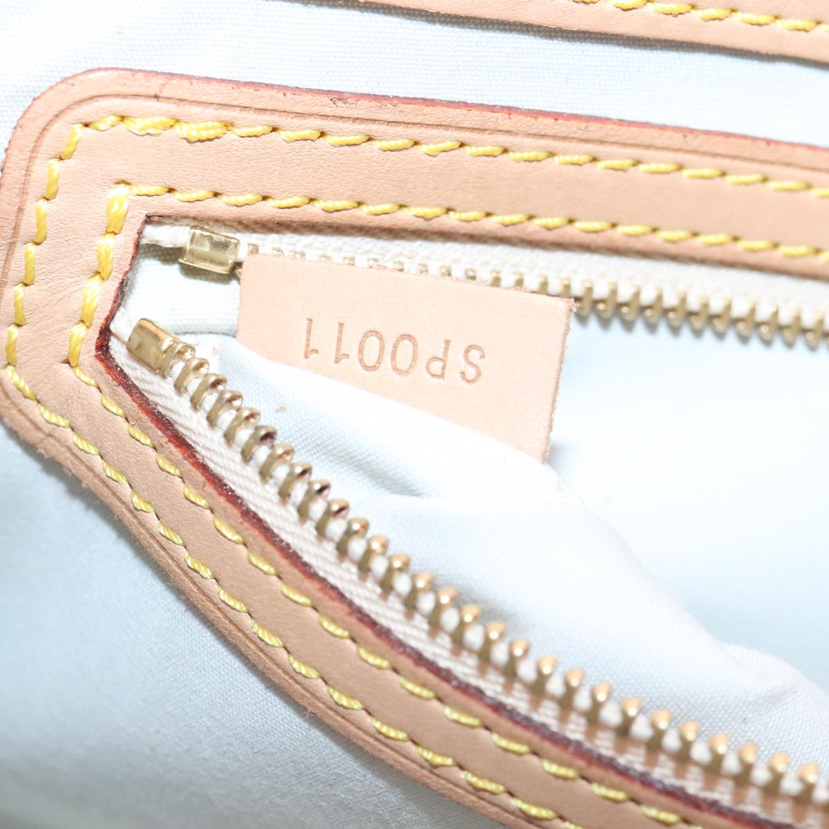 Louis Vuitton Camille Navy Canvas Shoulder Bag