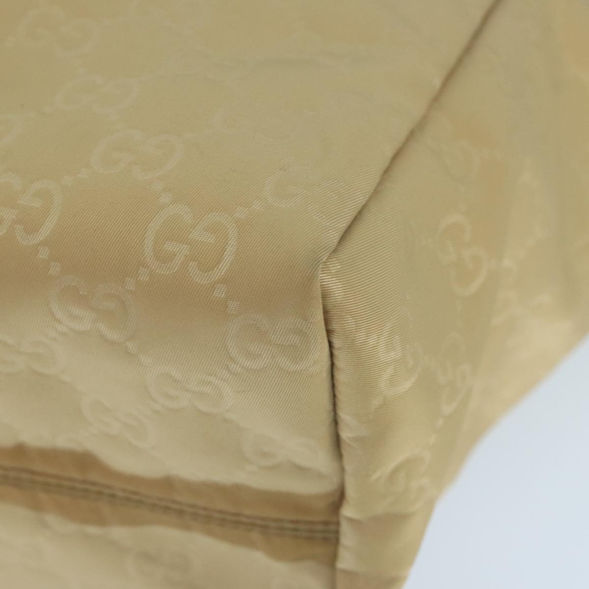 Gucci Beige Canvas Tote Bag