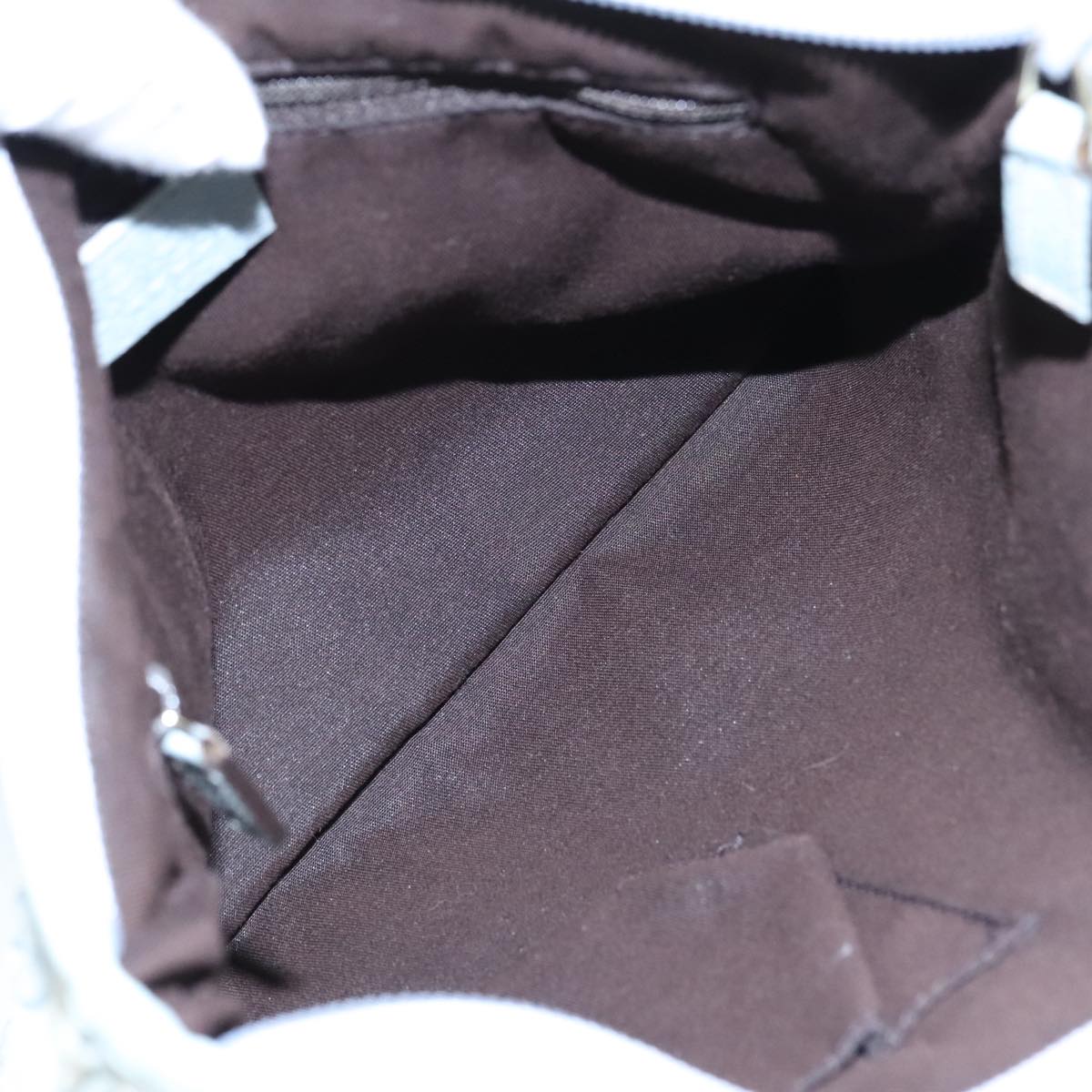 Gucci Blue Canvas Shoulder Bag