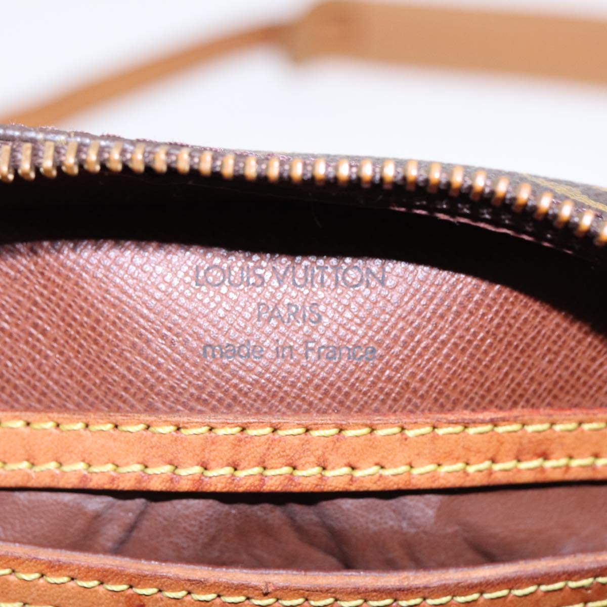 Louis Vuitton Besace Brown Canvas Shoulder Bag