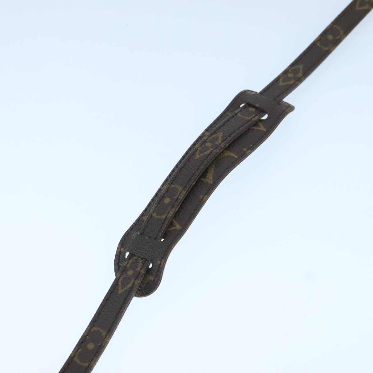 Louis Vuitton Shoulder Strap Brown Canvas Bag Jewelry