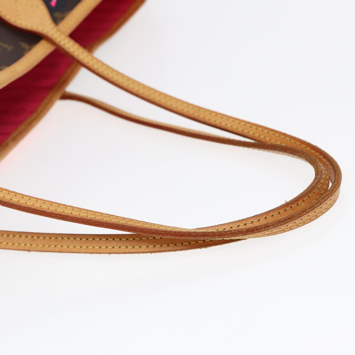 Louis Vuitton Neverfull Brown Canvas Tote Bag
