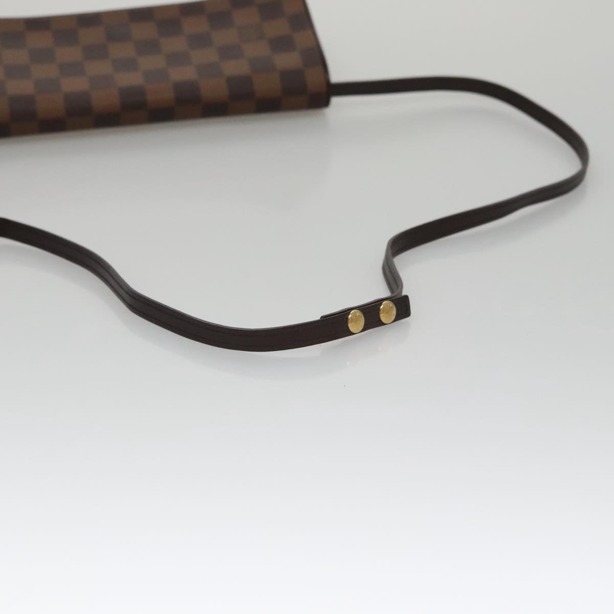Louis Vuitton Twin Brown Canvas Shoulder Bag